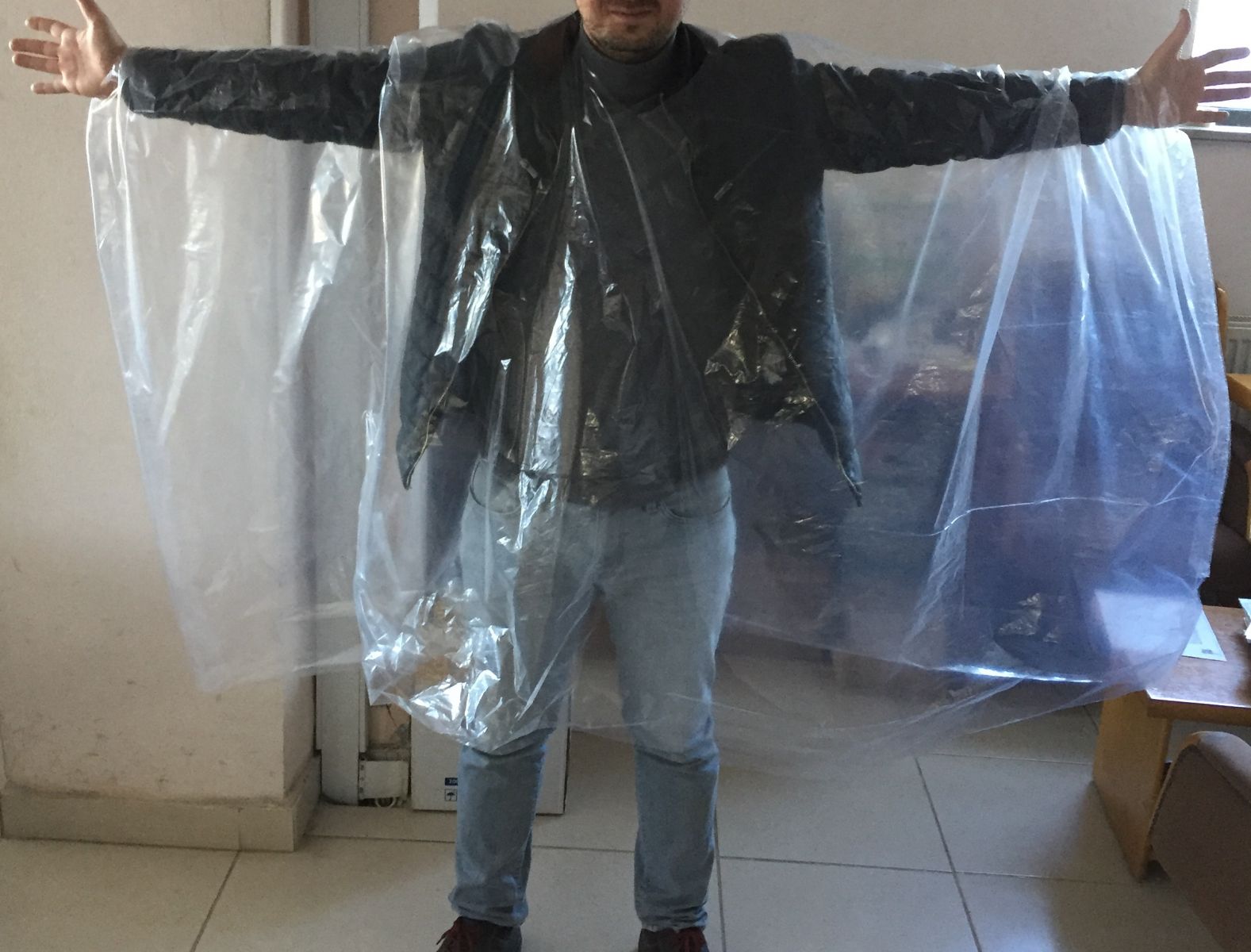 Tepsan Anti Micro Bakteriyel Katkılı Şeffaf Panço